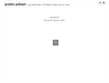 Tablet Screenshot of designspebam.com
